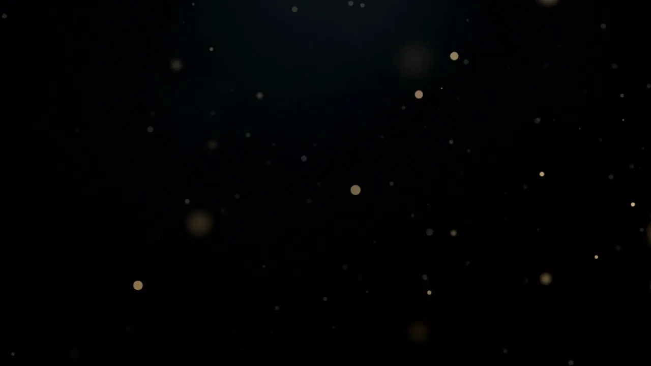 First frame of a particles loop video